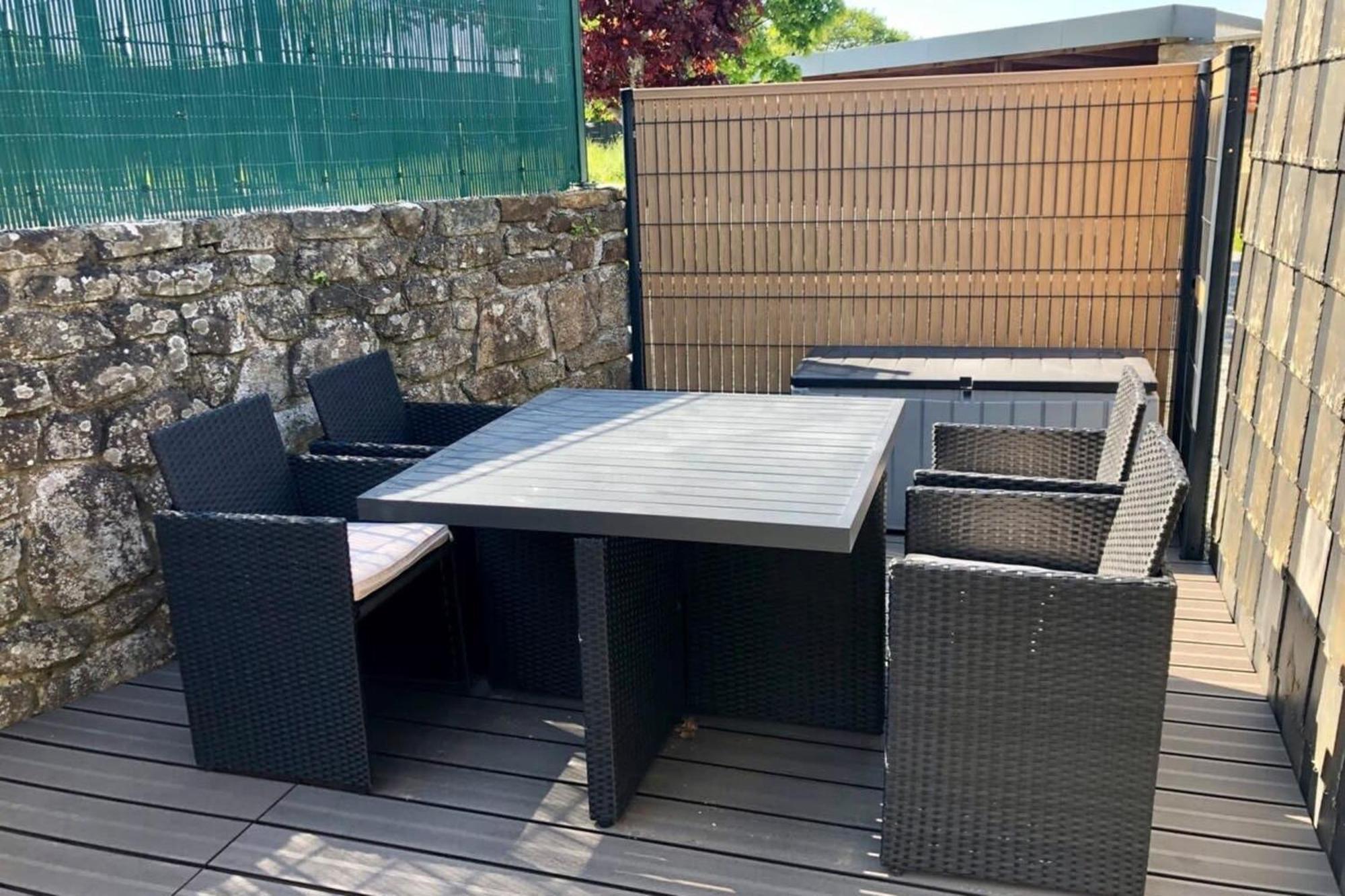 Jolie Maisonnette Cosy Bord De Mer Terrasse Guidel Exterior foto